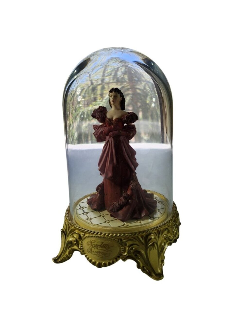 Figurine dome Scarletts Shame Gone With The Wind Limited Edition